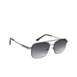 Mast & Harbour Unisex Rectangle Sunglasses with UV Protected Lens-46
