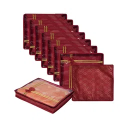 Aura Maroon Set of 6 Regular Multi-Utility Organisers-picture-25