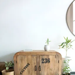 THEGASBH Textured Mango Wood Cabinet-image-62