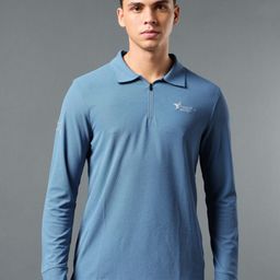 Technosport Polo Collar Anti Static Slim Fit Sports T-shirt with MATPIQ-image-6