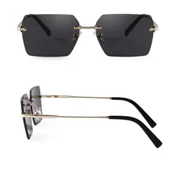 Arzonai Arzonai Men UV Protected Lens Rectangle Sunglasses-image-39