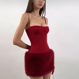 StyleCast Women Shoulder Straps Bodycon Mini Dress-picture-5