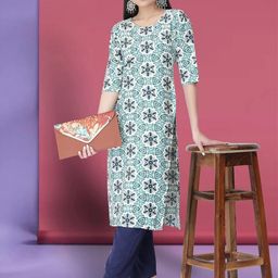 Ethnic basket Women Multicoloured Kurtas-picture-36