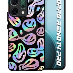 QRIOH Quirky Printed Oppo Reno14 Pro 5G Back Case Mobile Accessories-picture-20
