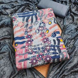 KIMISHA Printed Unstitched Dress Material-image-60