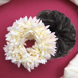 MAJESTIQUE Women Set of 2 Ponytail Holders-image-84