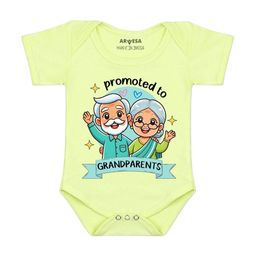 Arvesa Promoted To Grandparents Printed Bodusuit-image-83