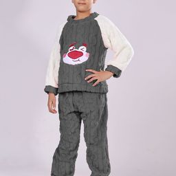 Lugo Unisex Kids Printed Night suit-image-97