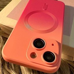 Luxury Kase Solid Printed iPhone 14 Plus Back Case Mobile Accessories-image-97