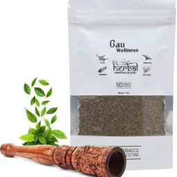 Organic Herbal Mixture For Smoking 30 G Ayurvedic Herbs With Wooden Smoking Pipe Smoking Cessations-picture-26