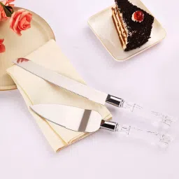 Steel Cake Server-16