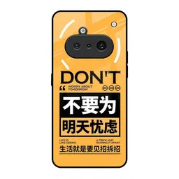 QRIOH Typography Printed Silicone Nothing Phone 3a Back Case-picture-33