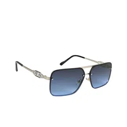Mast & Harbour Unisex Rectangle Sunglasses with UV Protected Lens-39