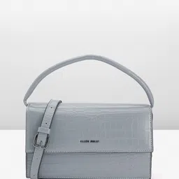 Allen Solly Textured Structured Satchel Bag-50