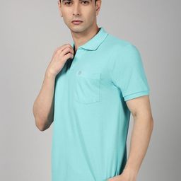 Lux Cozi Combed Cotton Polo Collar Lounge T-shirts-picture-47