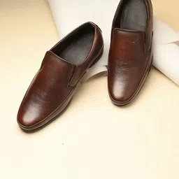 Butello Men Leather Formal Slip-Ons-image-36