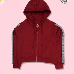 KiddoPanti Girls Long Sleeves Hooded Sweatshirt-54