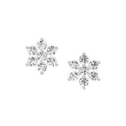 Sparkles Floral Lab Grown Diamonds Earring 0.62 Ct 14K-image-69