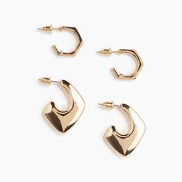 H&M 2 Pairs Hoop Earrings-27