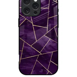 QRIOH Geometric Printed iPhone 16 Pro Back Case Mobile Accessories-picture-38
