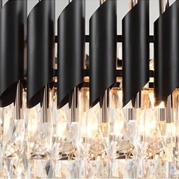 Baslash Black & Gold-Toned Textured Quirky Ceiling Lamp image 5