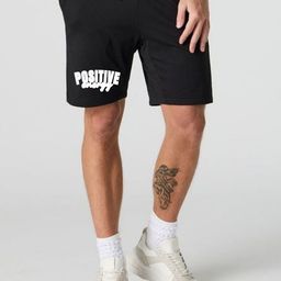 FABSTIEVE Men Typography Printed Mid-Rise Shorts-image-99