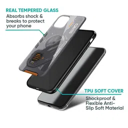 QRIOH Typography Printed iPhone 16 Pro Max Back Case Mobile Accessories image 2
