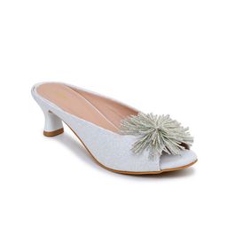Shezone Textured Party Kitten Sandals-picture-27