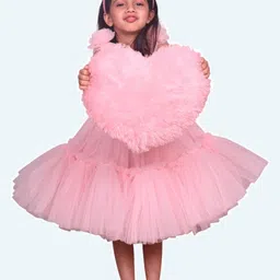 Modish Net Fit & Flare Dress image 5