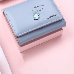 Alexvyan Women Typography Printed PU Three Fold Wallet-0