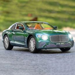COELON Kids 1:24 Scale Continental Model With Pullback Openable Door Diecast Metal Car-12