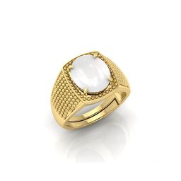 todani jems 10.25 Ratti Moonstone Stone Certified Gemstone Gold Plated | Adjustable Ring With Lab Certificate-picture-8