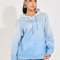 Styli Women Oversized Fit Regular Length Colorblocked Hoodie-image-85