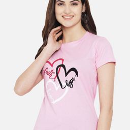 Dreambe Women Typography Printed T-shirt-picture-8