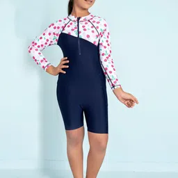 Aarika Girls Cartoon Printed Round Neck Legsuit-image-15