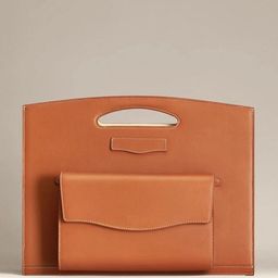 Abelardo De Moda Unisex Leather Laptop Bag-48