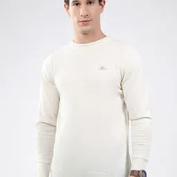 Monte Carlo Men Round Neck Woollen Pullover-picture-25
