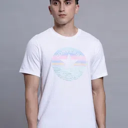 Converse Unisex Typography Printed Raw Edge T-shirt-image-92