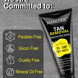 MANCODE Tan Removal Face Wash- 100 ml image 3