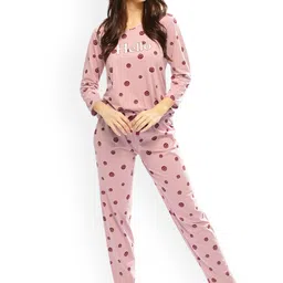 Lotik Women Graphic Printed Night suit-picture-38