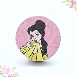 Pinch of Pretty Pink & Yellow Wooden Belle Themed Drawer Knob-48