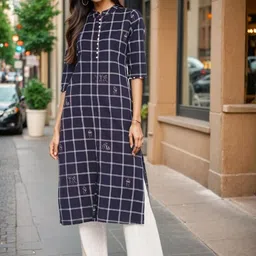 SZN Women Cotton Printed Kurta-picture-46