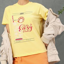 DressBerry Vivid Vibrance Printed T-shirt-image-62