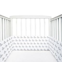 The White Cradle Kids Printed Organic Cotton Cot Bumper-image-11