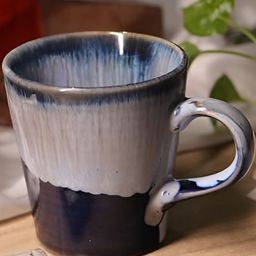 Rare Planet Blue Ceramic Coffee Mug Dishwasher Safe & Microwave Safe-52
