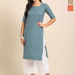 Anouk Rustic Women Pack Of 3 Floral Printed Crepe Kurta-image-40