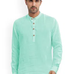 EdinWolf Men Solid Daily Cotton Straight Kurta-picture-39