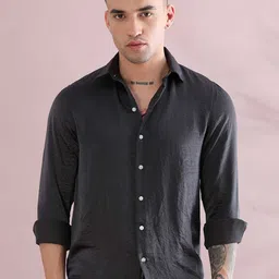 HOUSE OF MAHNOTS Men Classic Opaque Casual Shirt-image-19