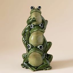 THEDECORKART OMRA Green Birds And Animals Figurine Ceramic Showpiece-image-9