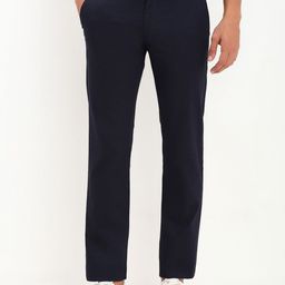 Allen Solly Men Mid-Rise Slim Fit Trousers-image-62